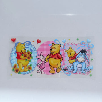 Pooh Eeyore Blue Pastel