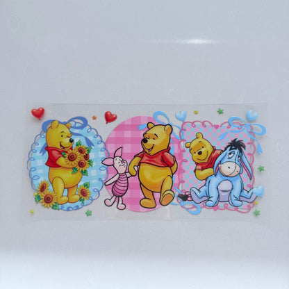Pooh Eeyore Blue Pastel