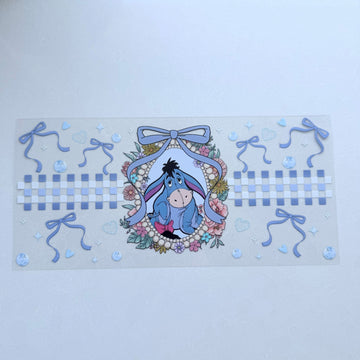 Piglet Framed Bow Gold