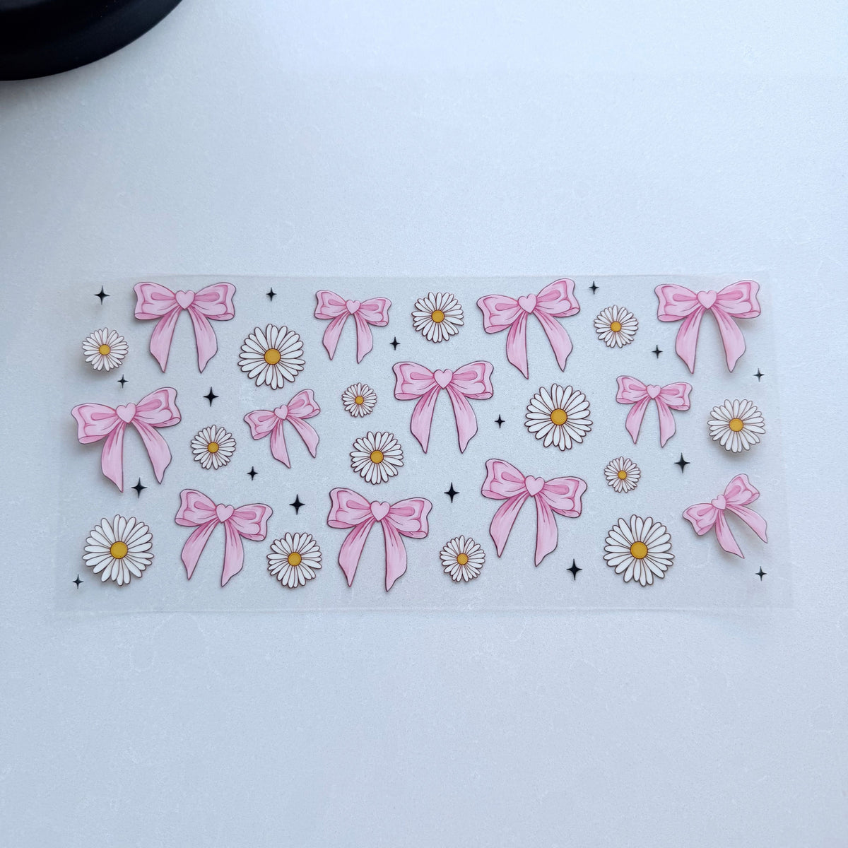 Pink Bow Daisy