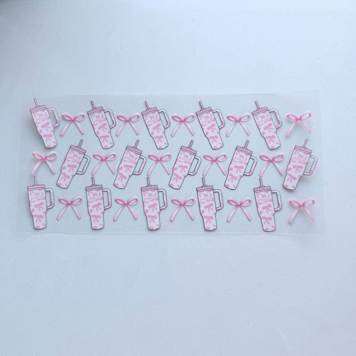 Pink Coffee Cup Bow 2