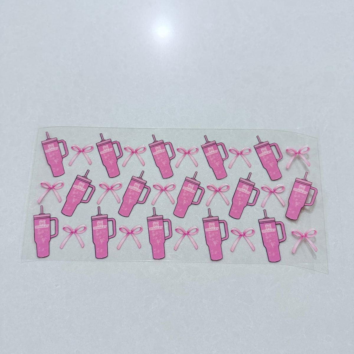 Pink Coffee Cup Bow 3