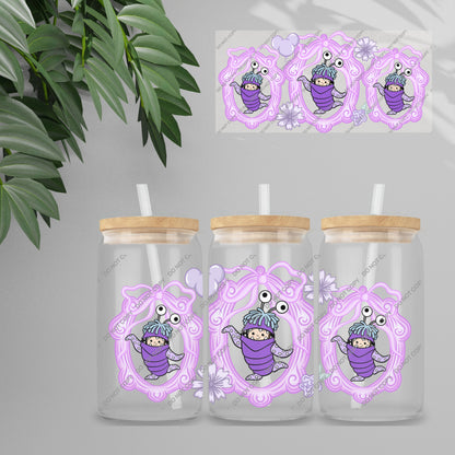 UVDTF Wrap - Cutesy Characters Double Sided | 16oz Tumbler Transfer