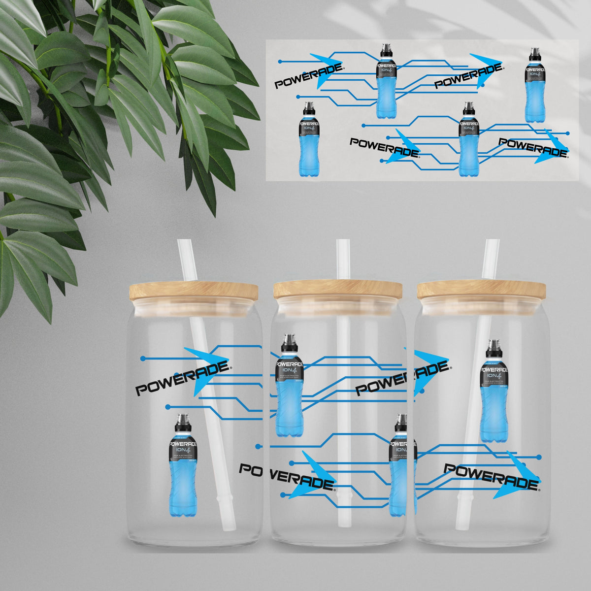 Water Bottles Blue